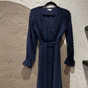 Baltic Born long sleeve floral dot dress